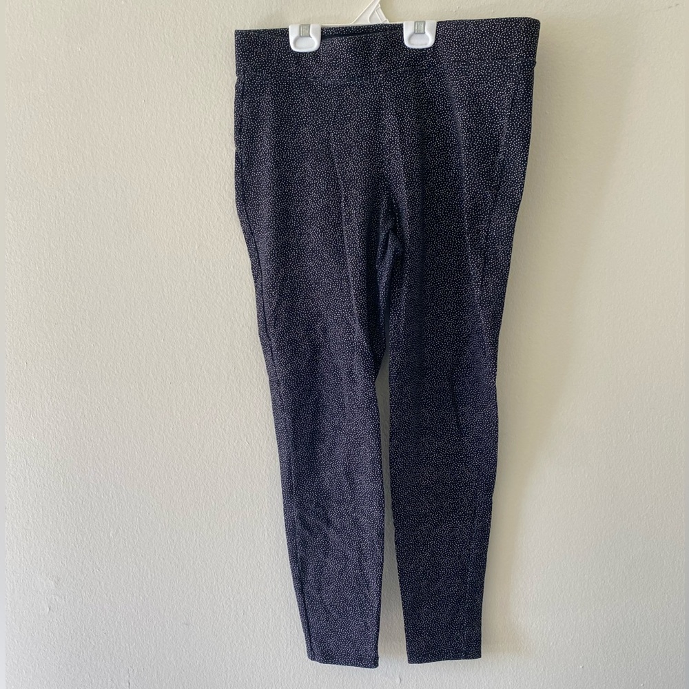 Black Patterned Leggings